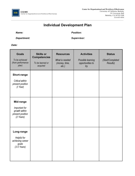 individual development plan 570x739